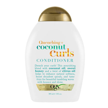 OGX Quenching + Coconut Curls Conditioner For Curly Hair 385mL