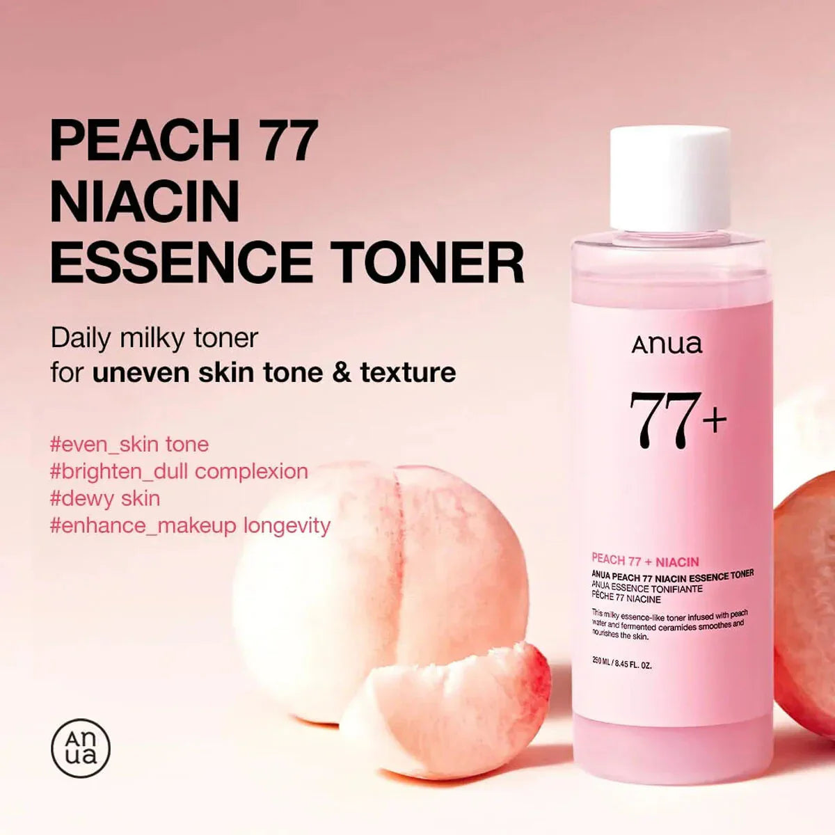 ANUA Peach 77% Niacin Essence Toner