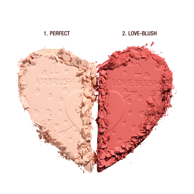 Charlotte Tilbury - Soulmates Face Palette - PILLOW TALK FLAWLESS PEACH