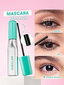 SHEGLAM Easy Lash Remover Gentle Mascara Remover for Healthy Lashes 8ml