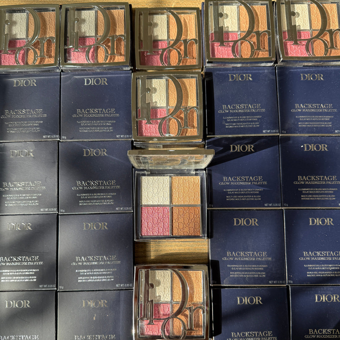 Dior Backstage Glow Maximizer Palette:Dior Highlighter Palette