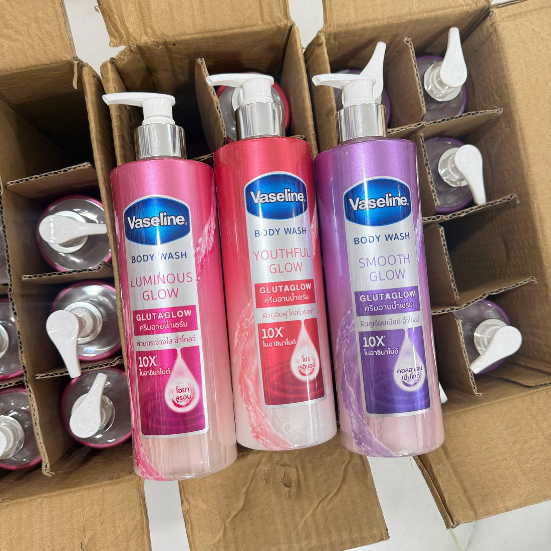 Vaseline Body Wash Gluta Glow
