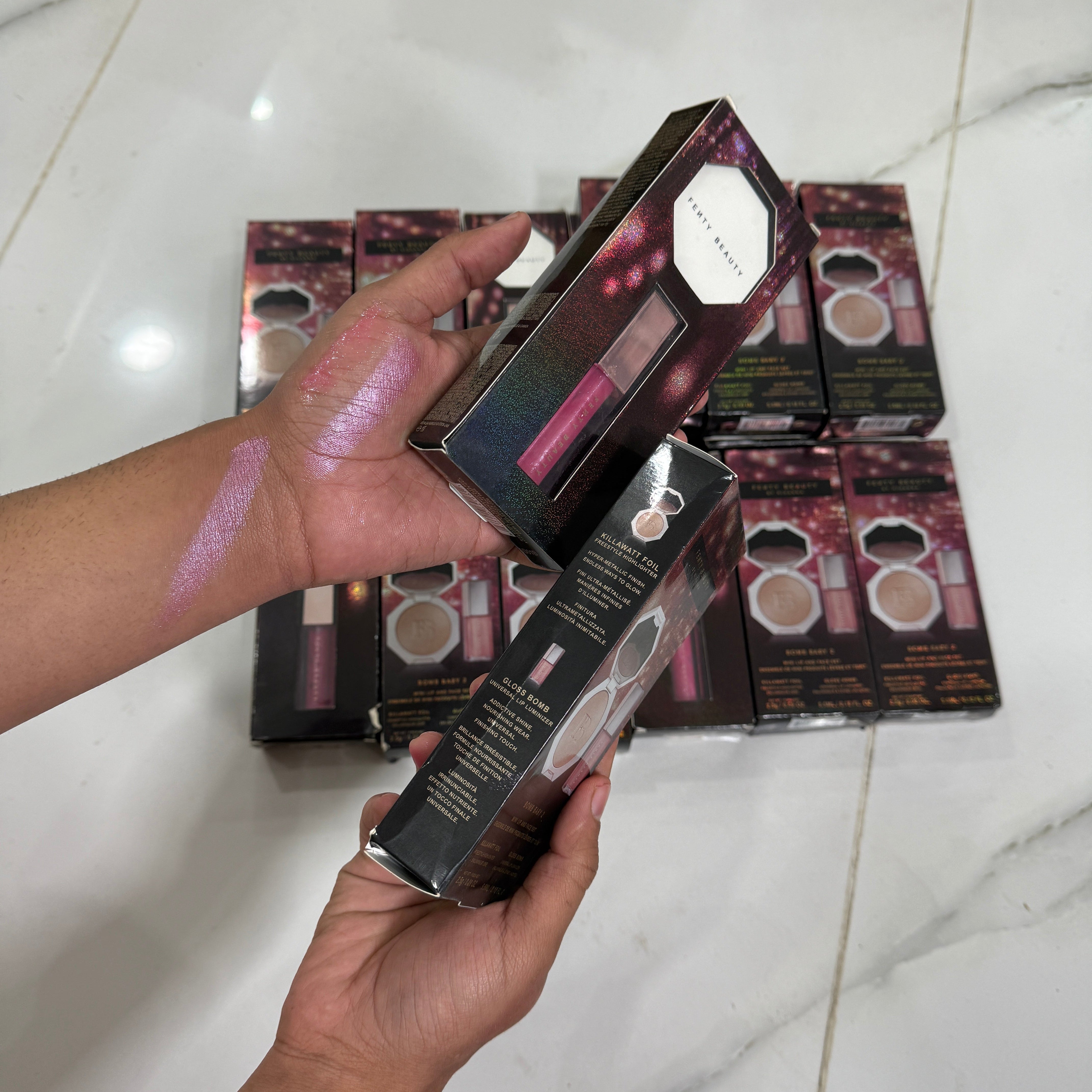 Fenty Beauty by Rihanna Bomb Baby 2 Mini Lip And Face Set
