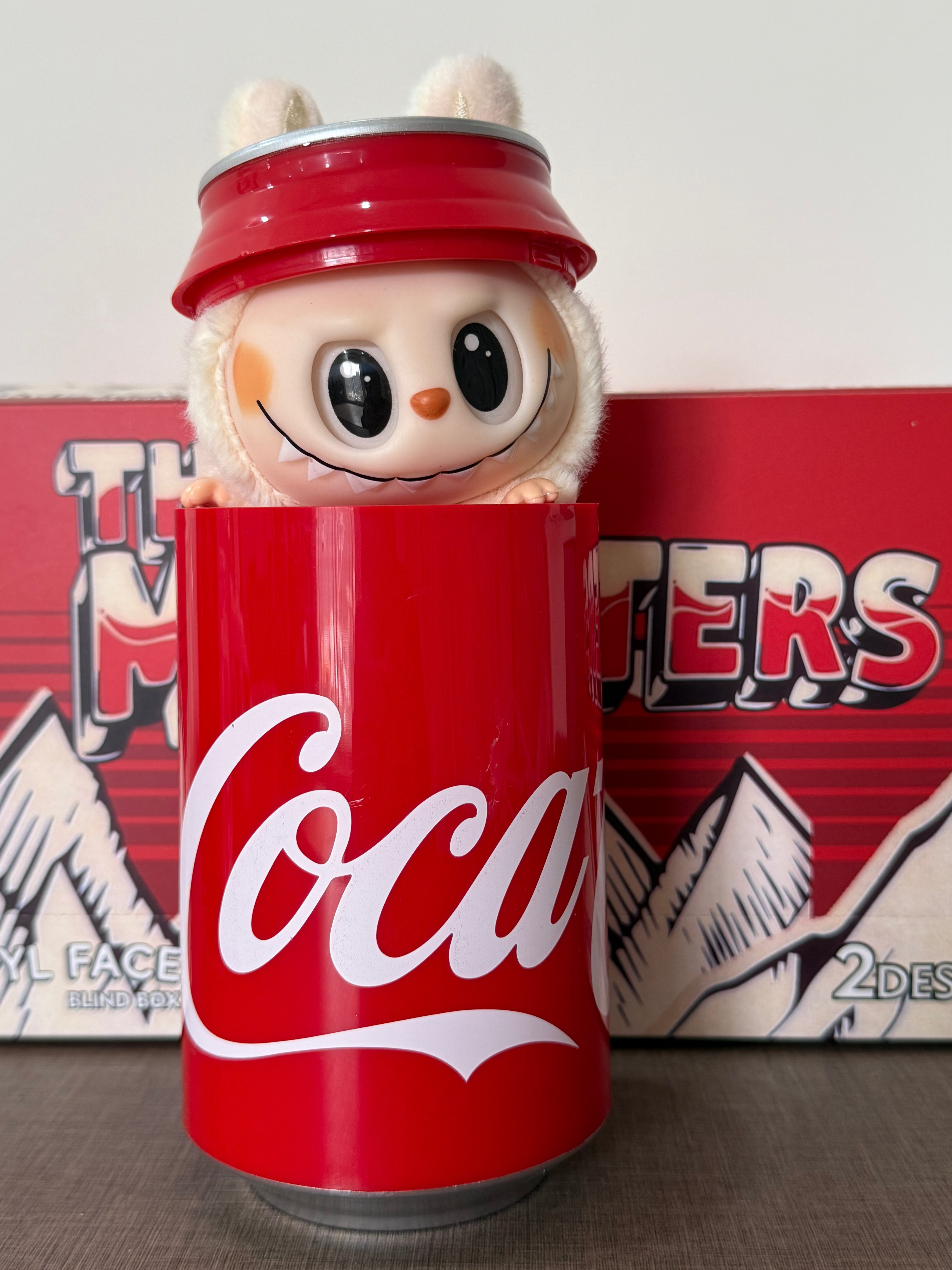 Labubu + Coca-cola ( original pop mart )