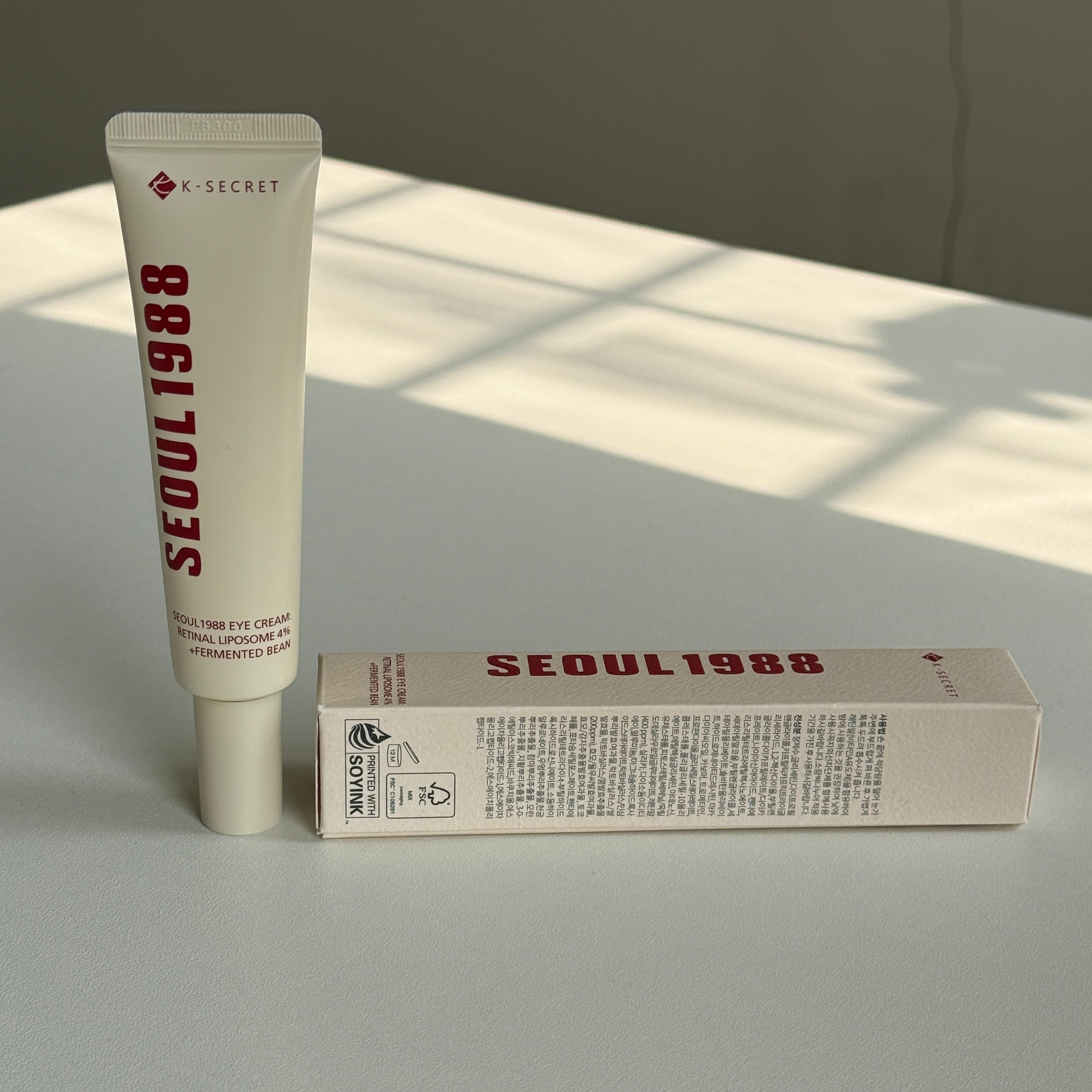 K-SECRET Seoul 1988 Set (Eye Cream - Skin Tightening Serum)