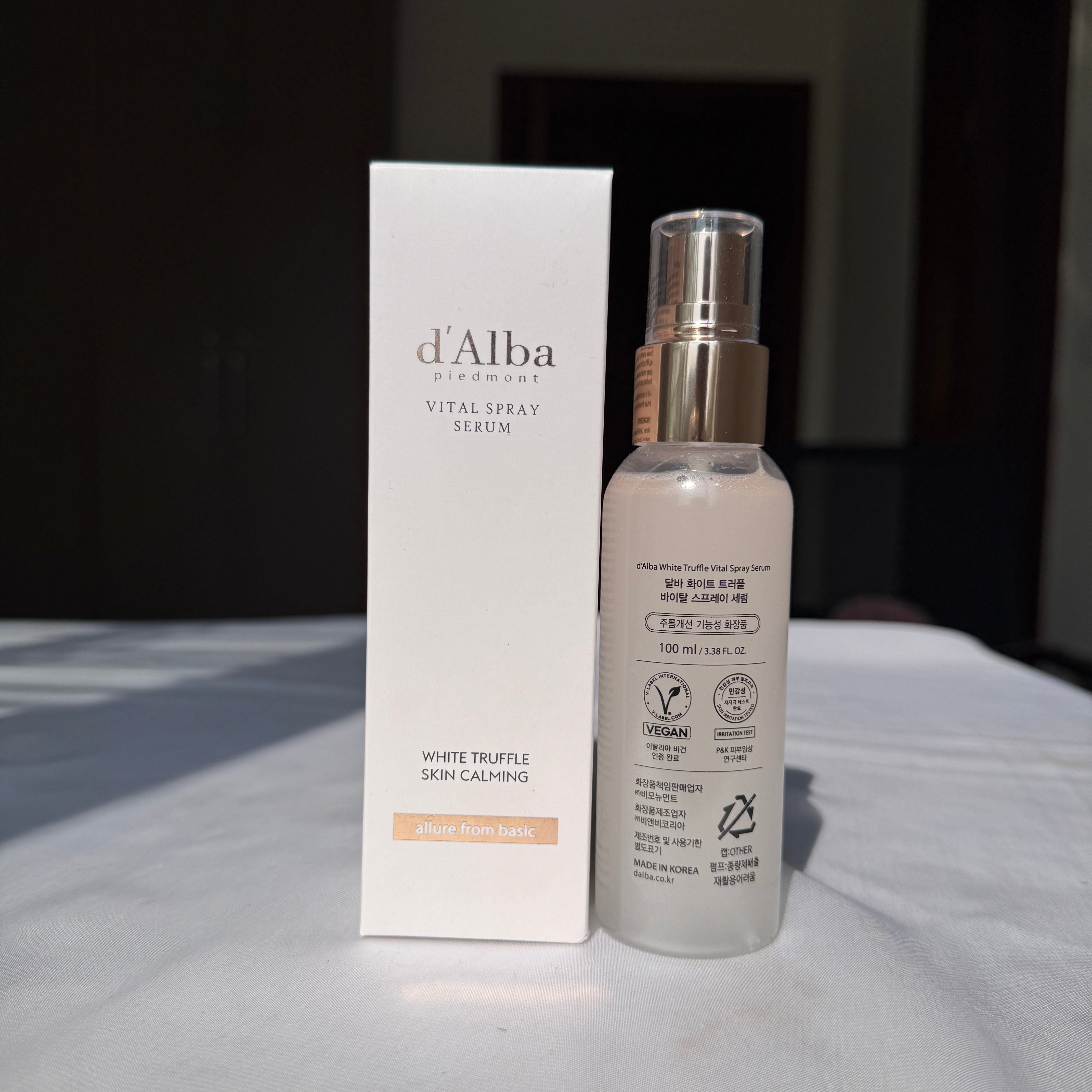 d'Alba White Truffle Vital Spray Serum 100ml
