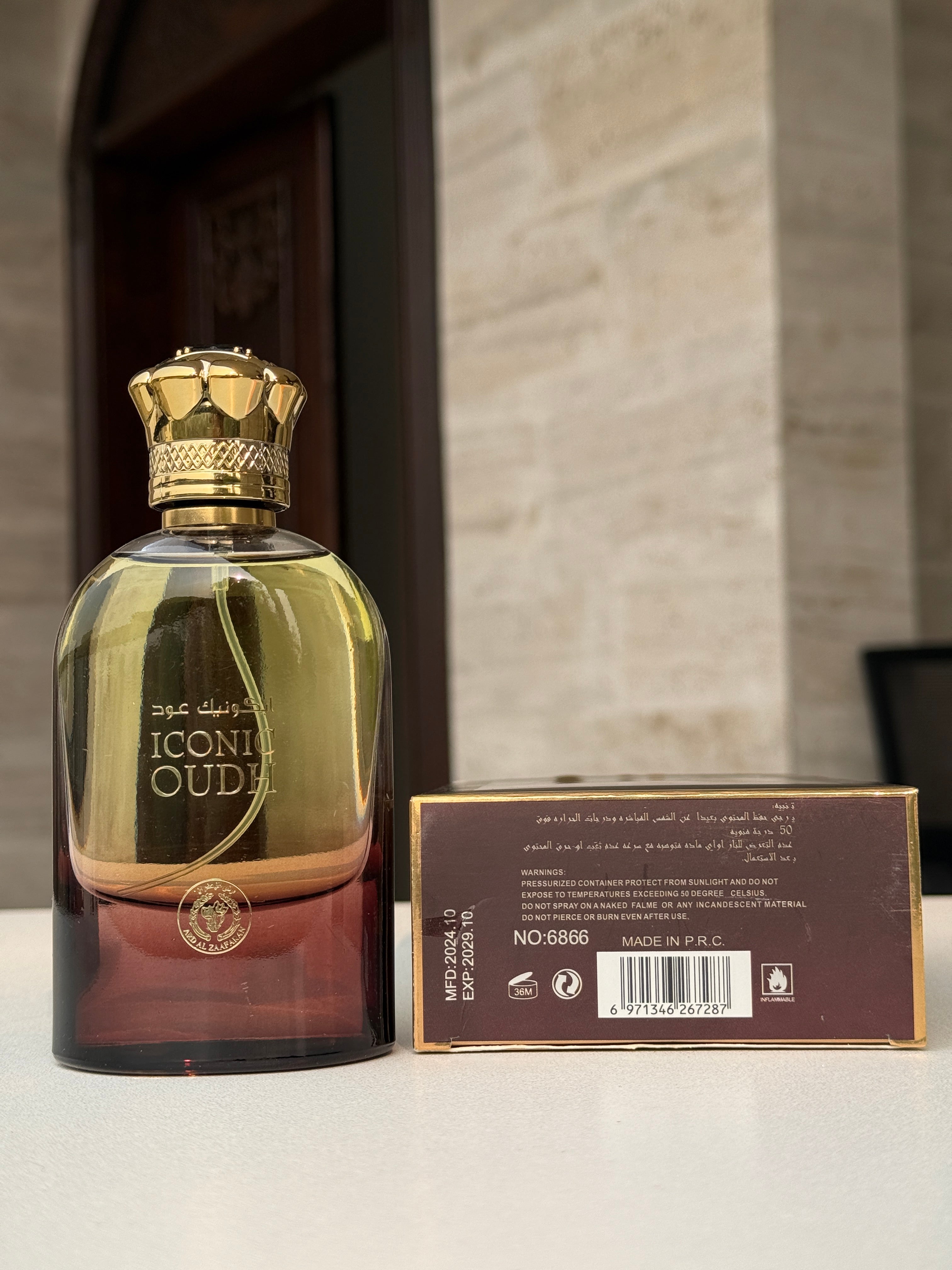 Iconic Oudh EDP - 100ML by Lattafa Intense Oud