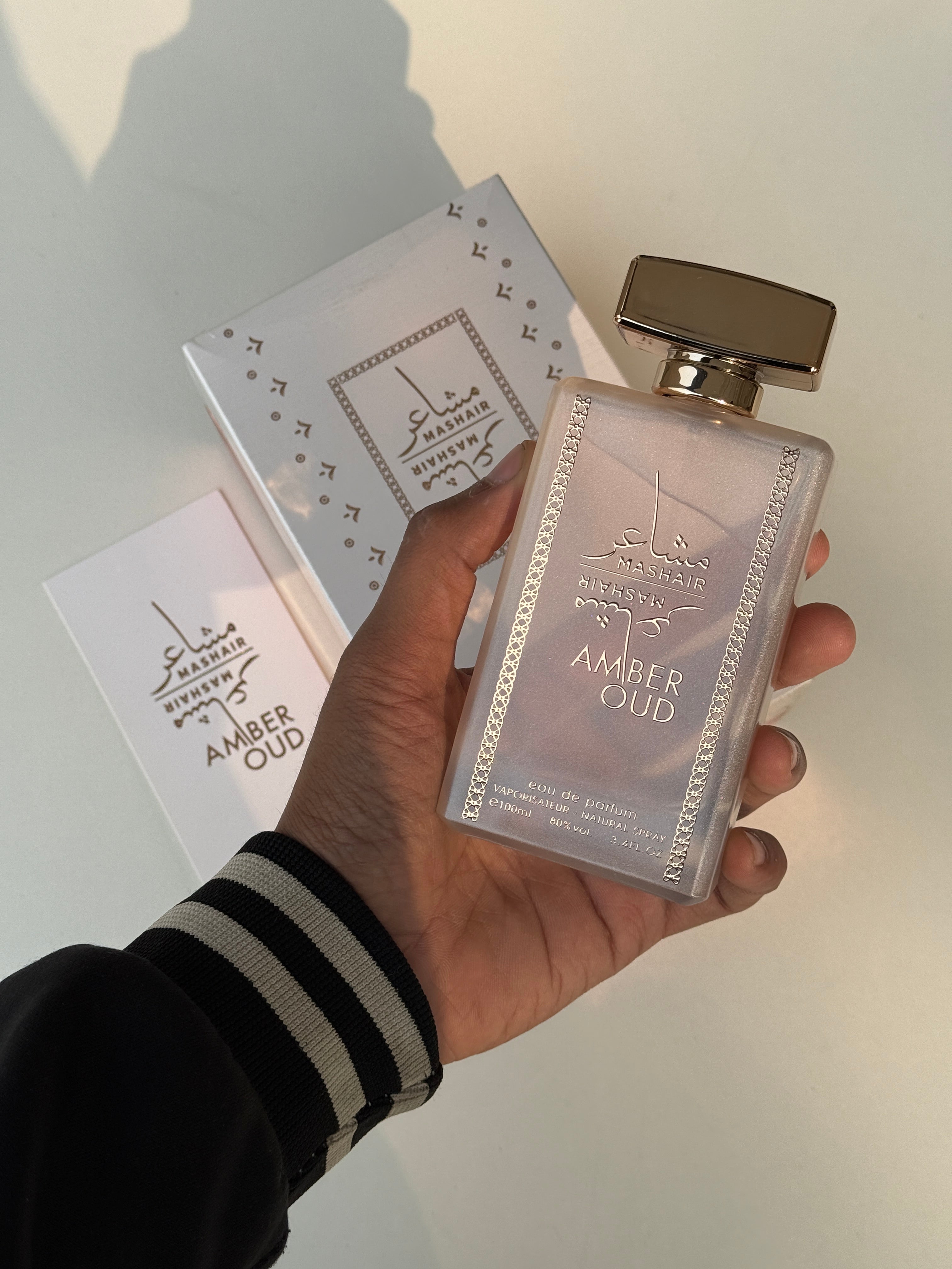 Mashair Amber Oud Masha'er EDP 100ml by Faan Al Ibdaa