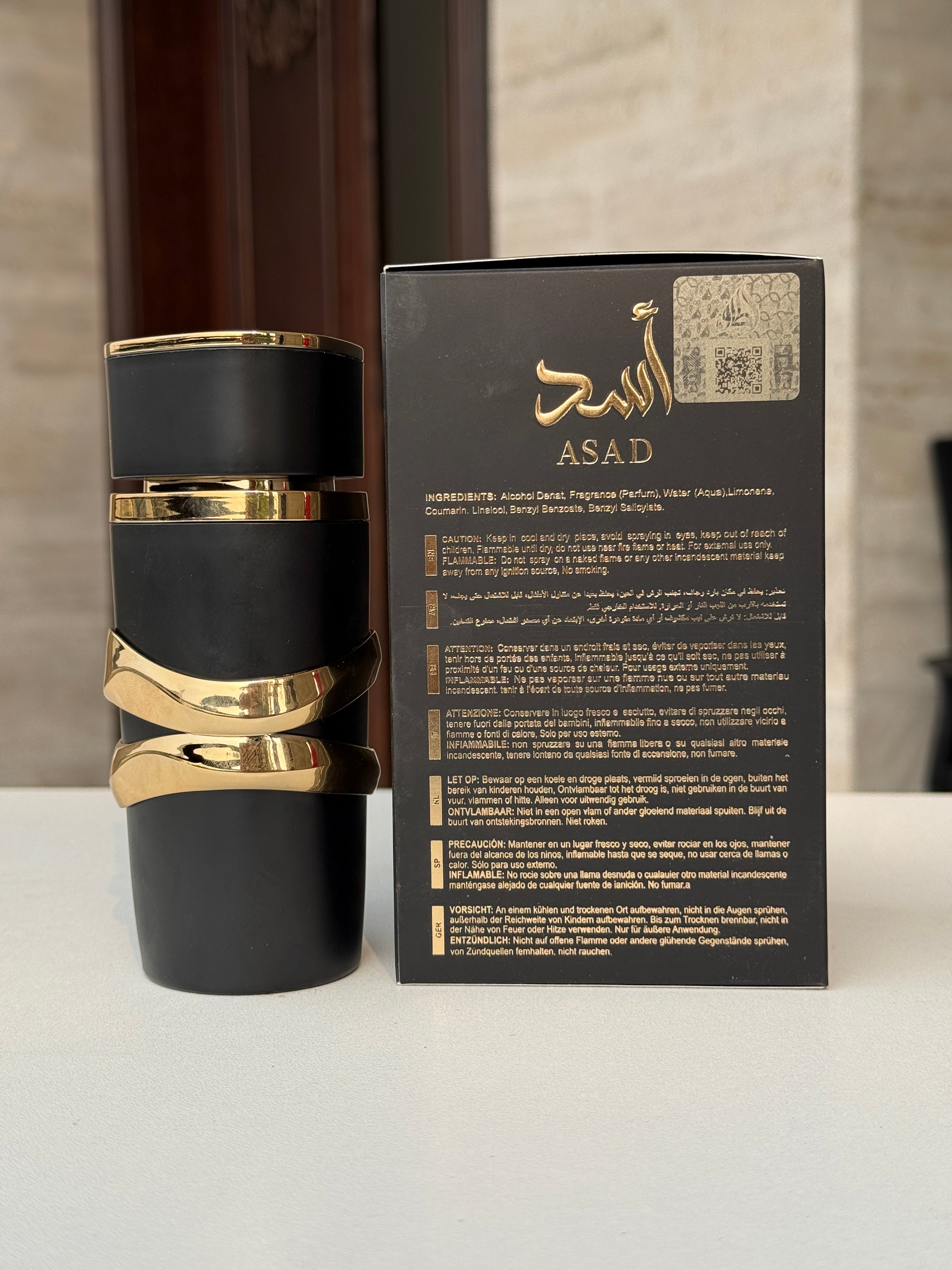 Lattafa Asad Eau De Perfum For Men 100ml