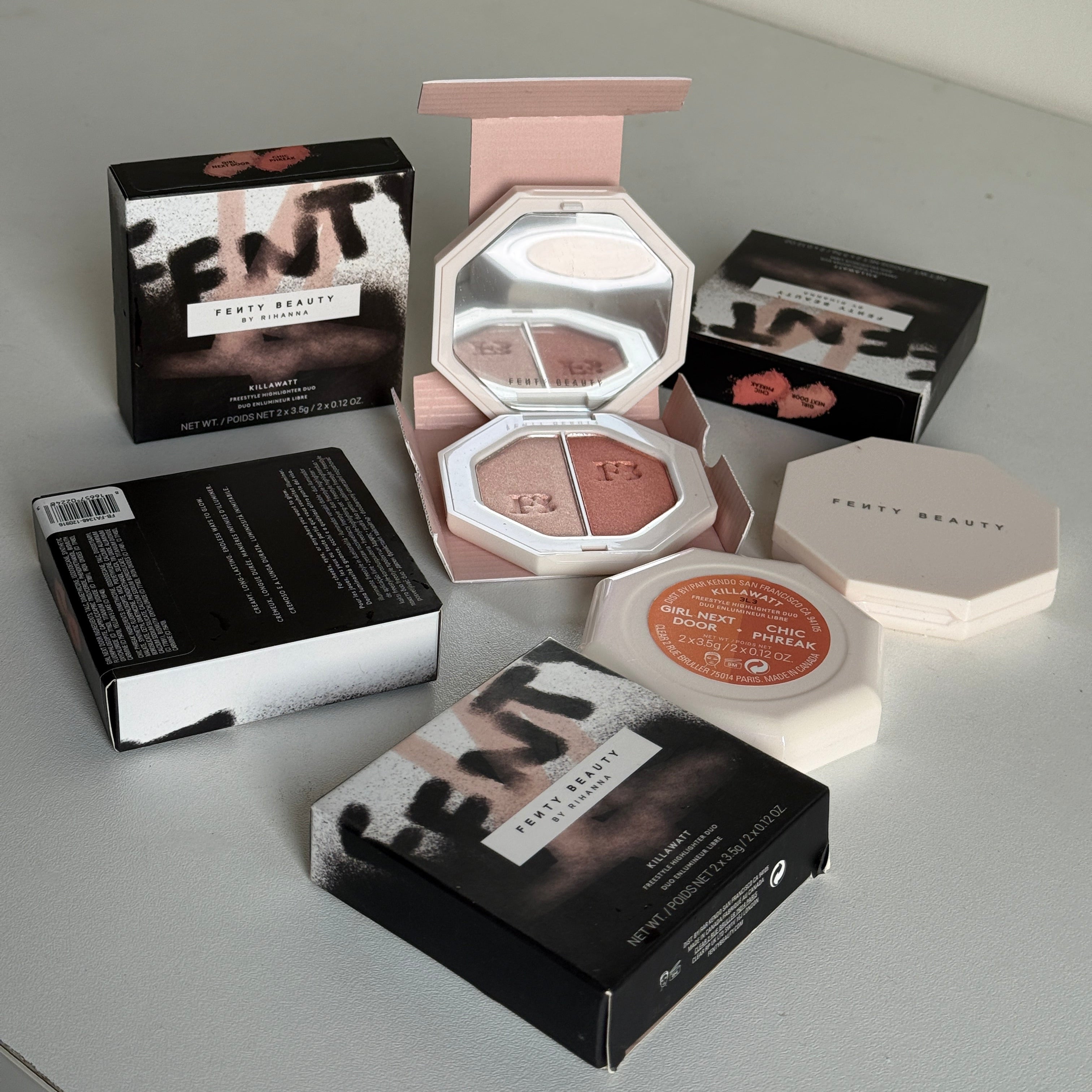 Fenty Beauty Killawatt Freestyle Highlighter Duo (Girl Next Door & Chic Phreak)