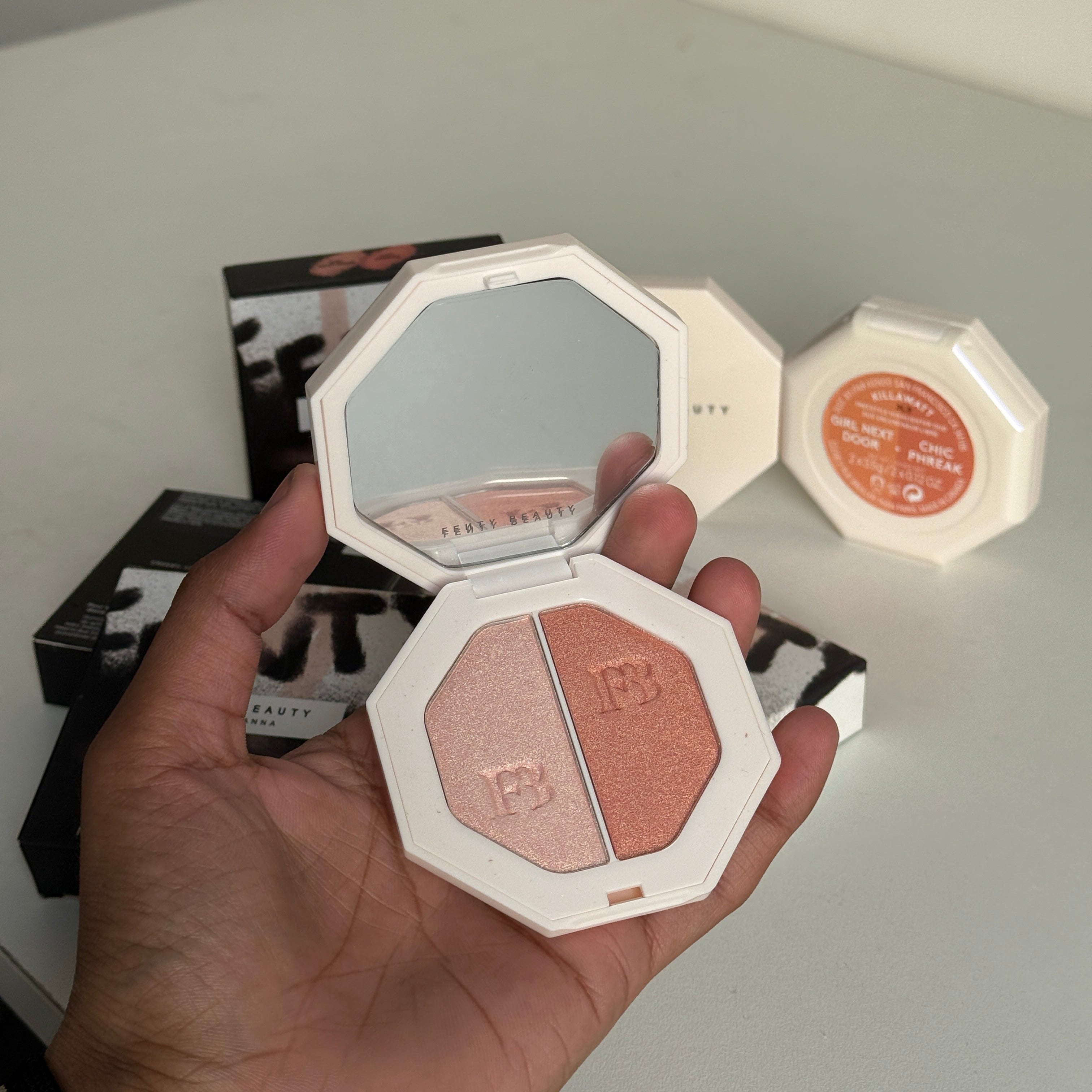 Fenty Beauty Killawatt Freestyle Highlighter Duo (Girl Next Door & Chic Phreak)
