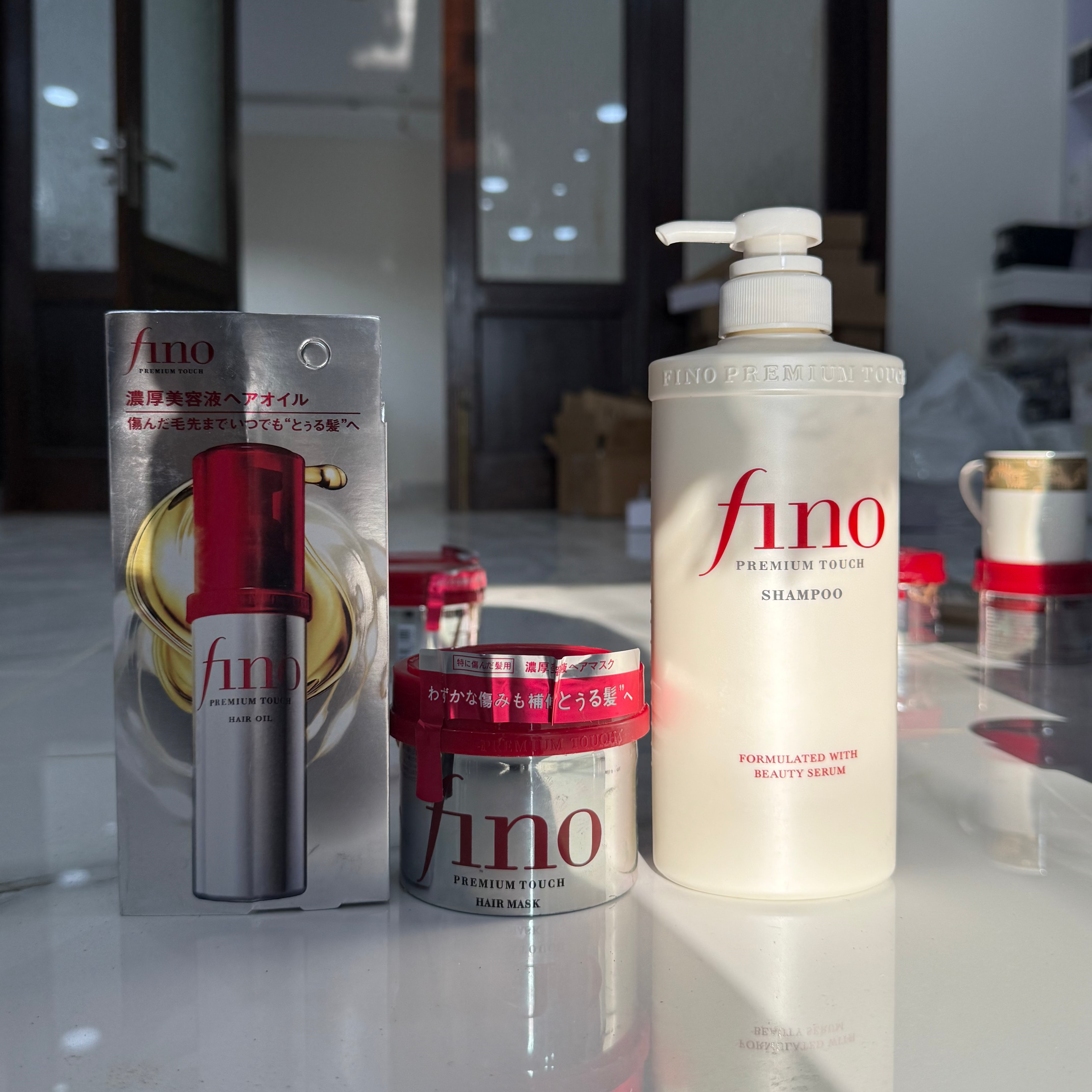 Fino deal (hair mask, hair oil  , hair shampoo)