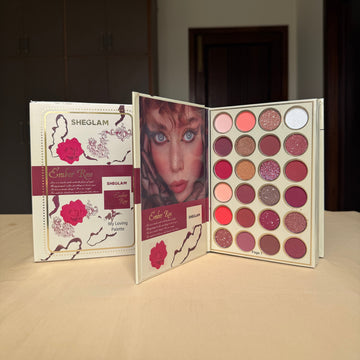SHEGLAM Ember rose My loving book palette