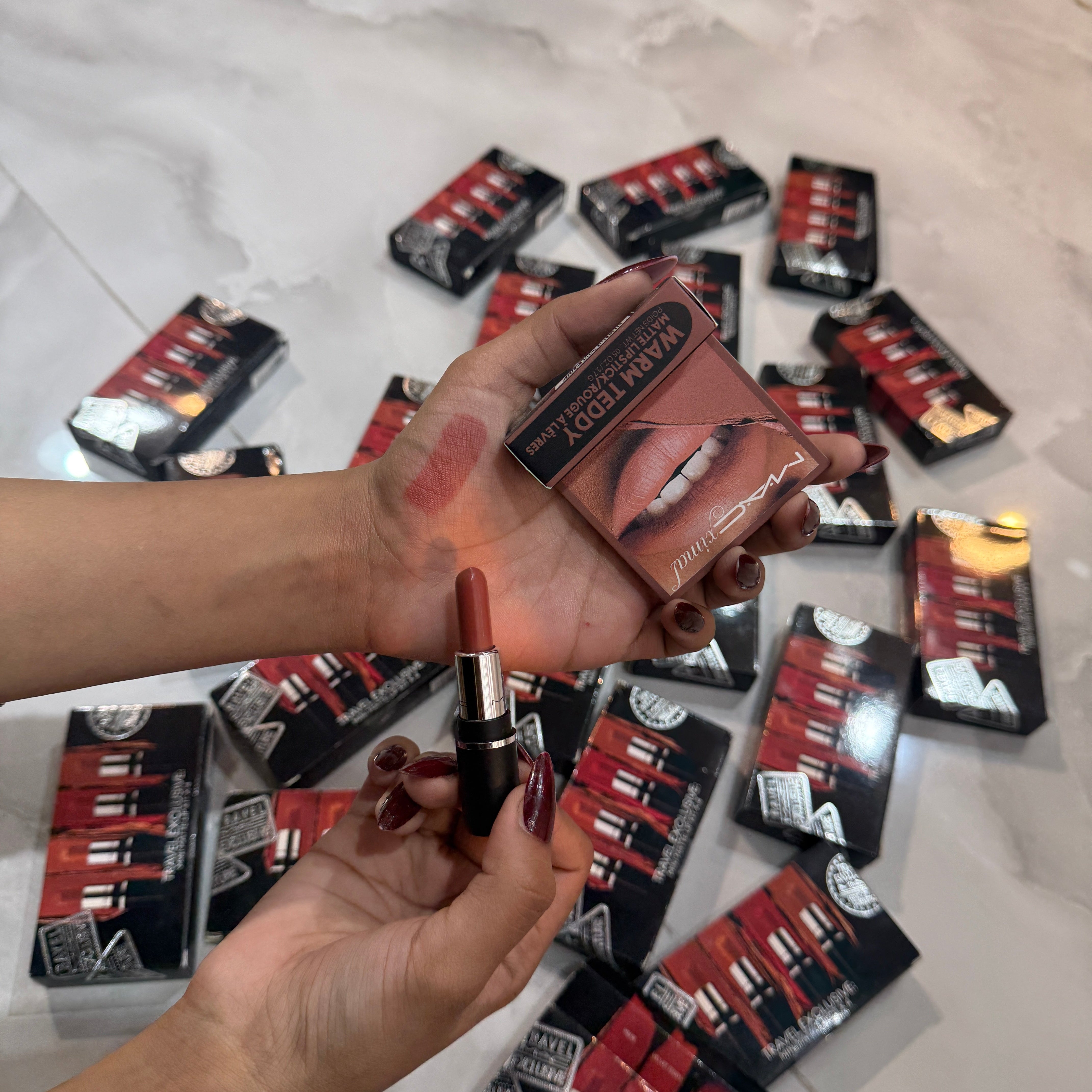 MAC travel exclusive mini matte lipsticks x4