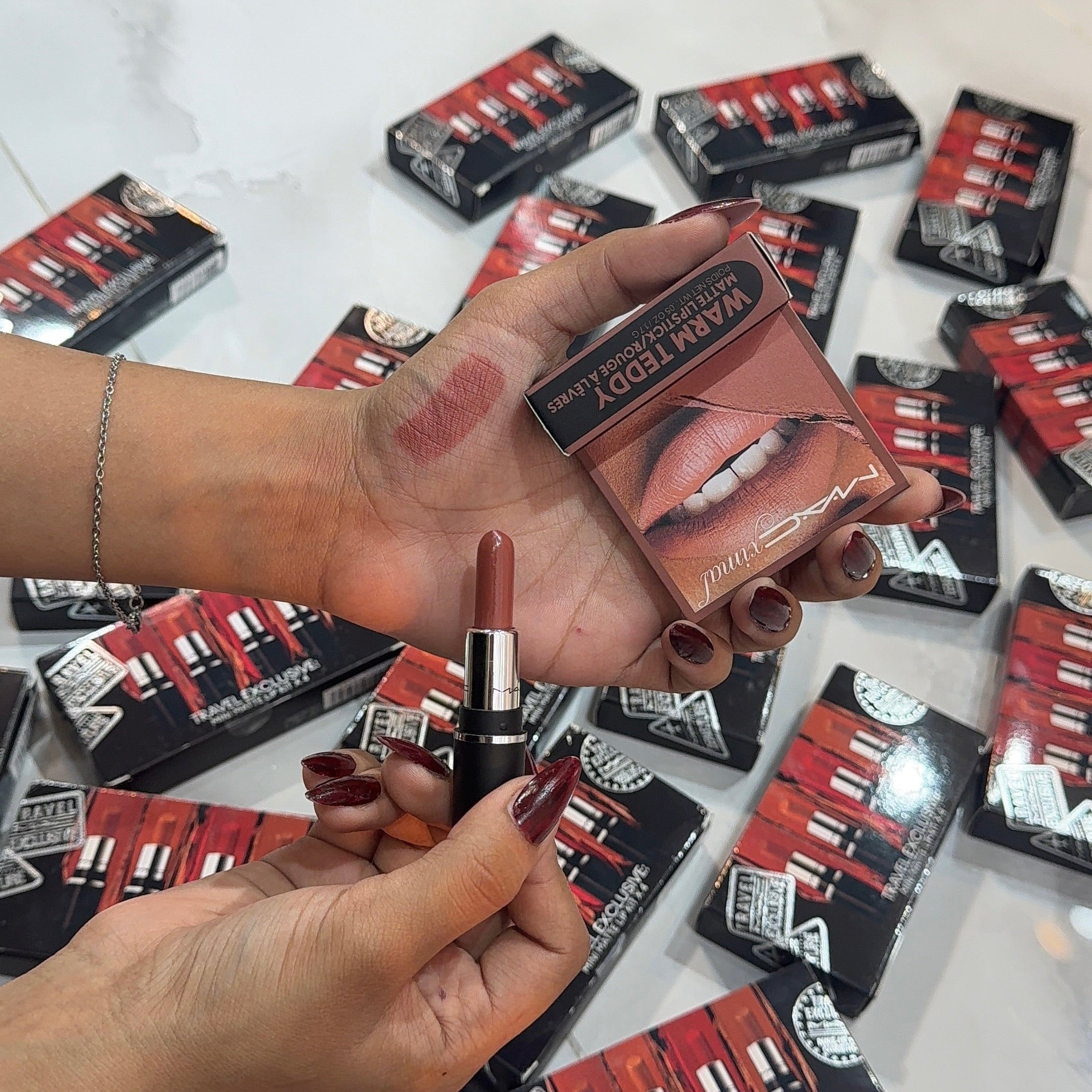MAC travel exclusive mini matte lipsticks x4
