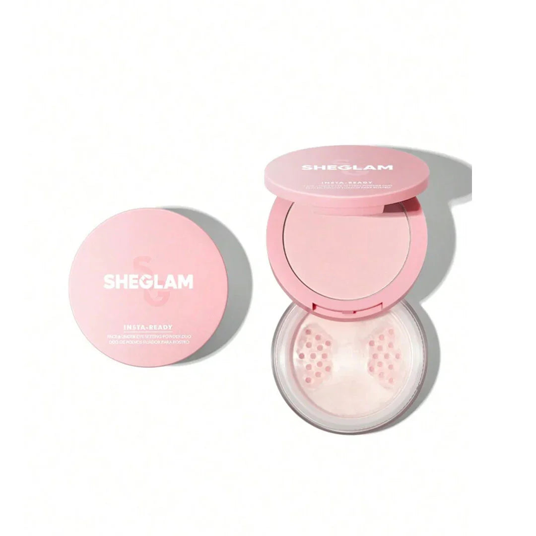 Sheglam Insta-Ready Face & Under Eye Setting Powder shade Bubblegum