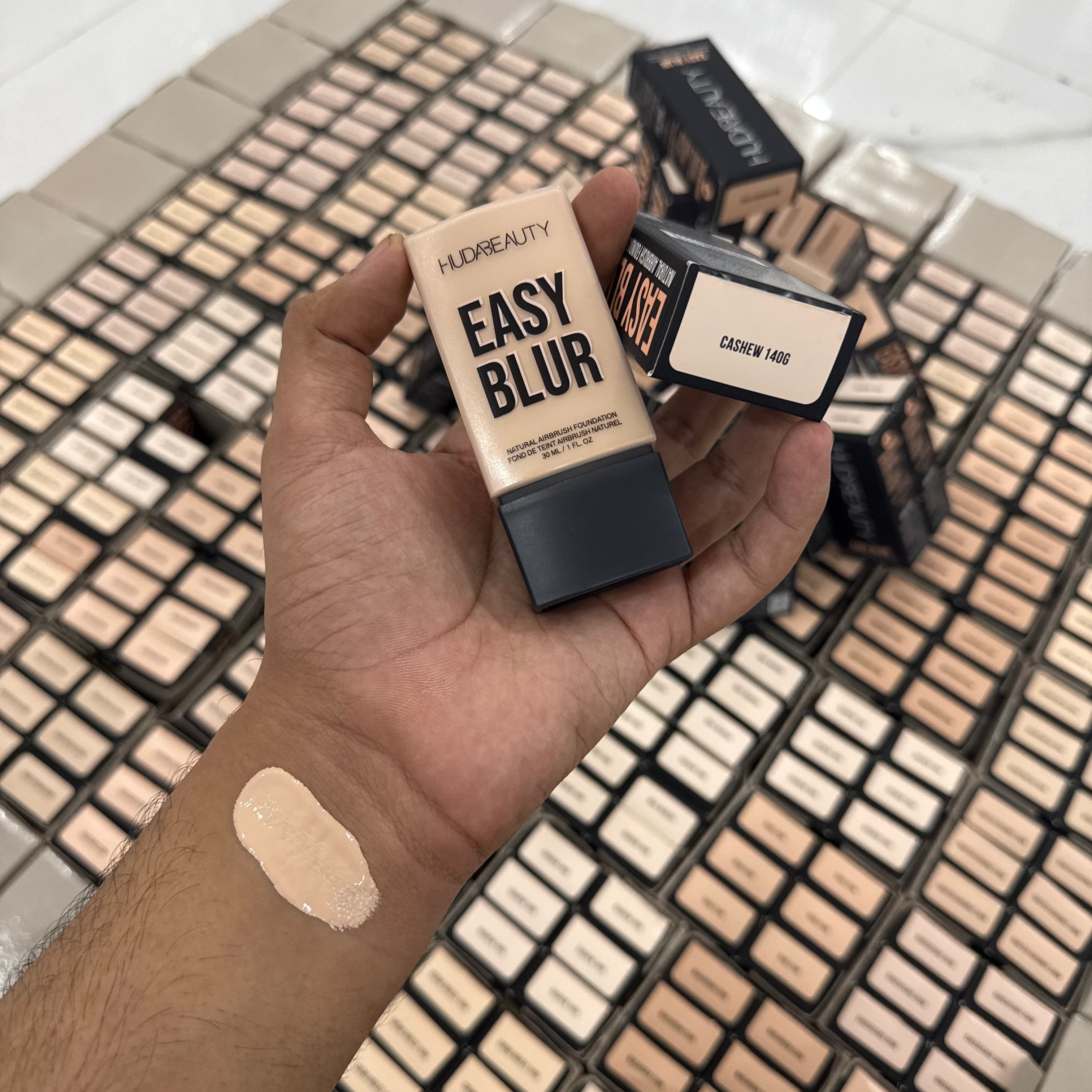 Huda Beauty Easy Blur Natural Airbrush Foundation with Niacinamide