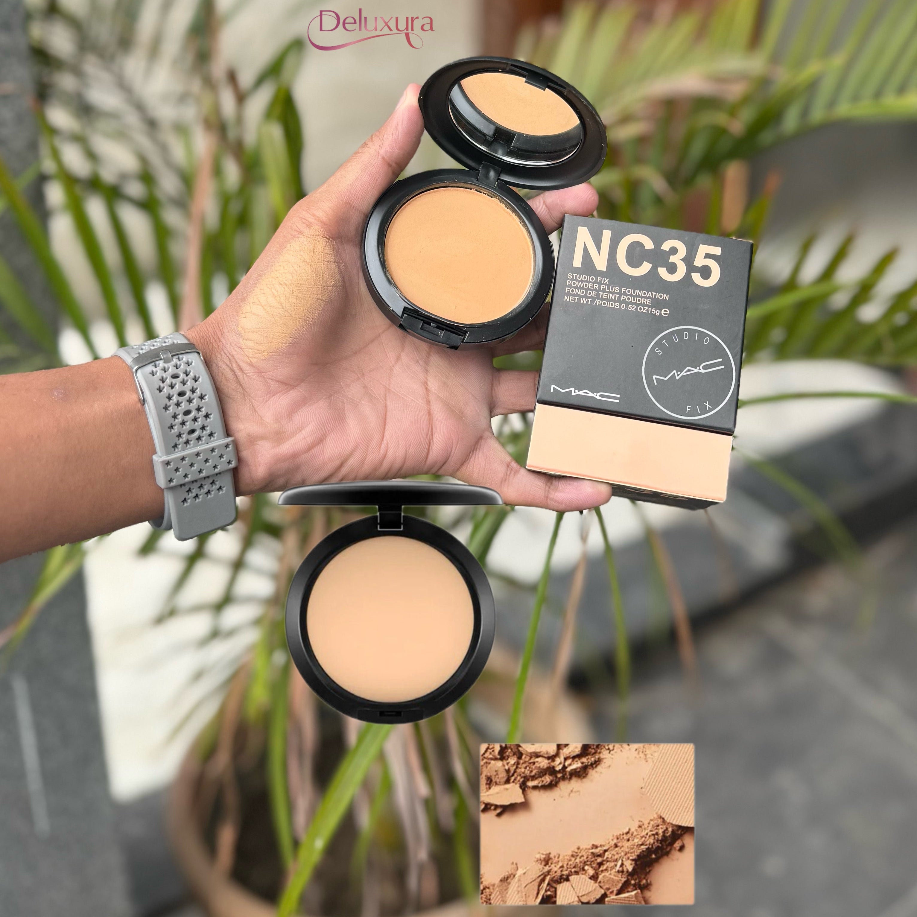 Mac Studio fix powder plus foundation (new pakaging of MAC )