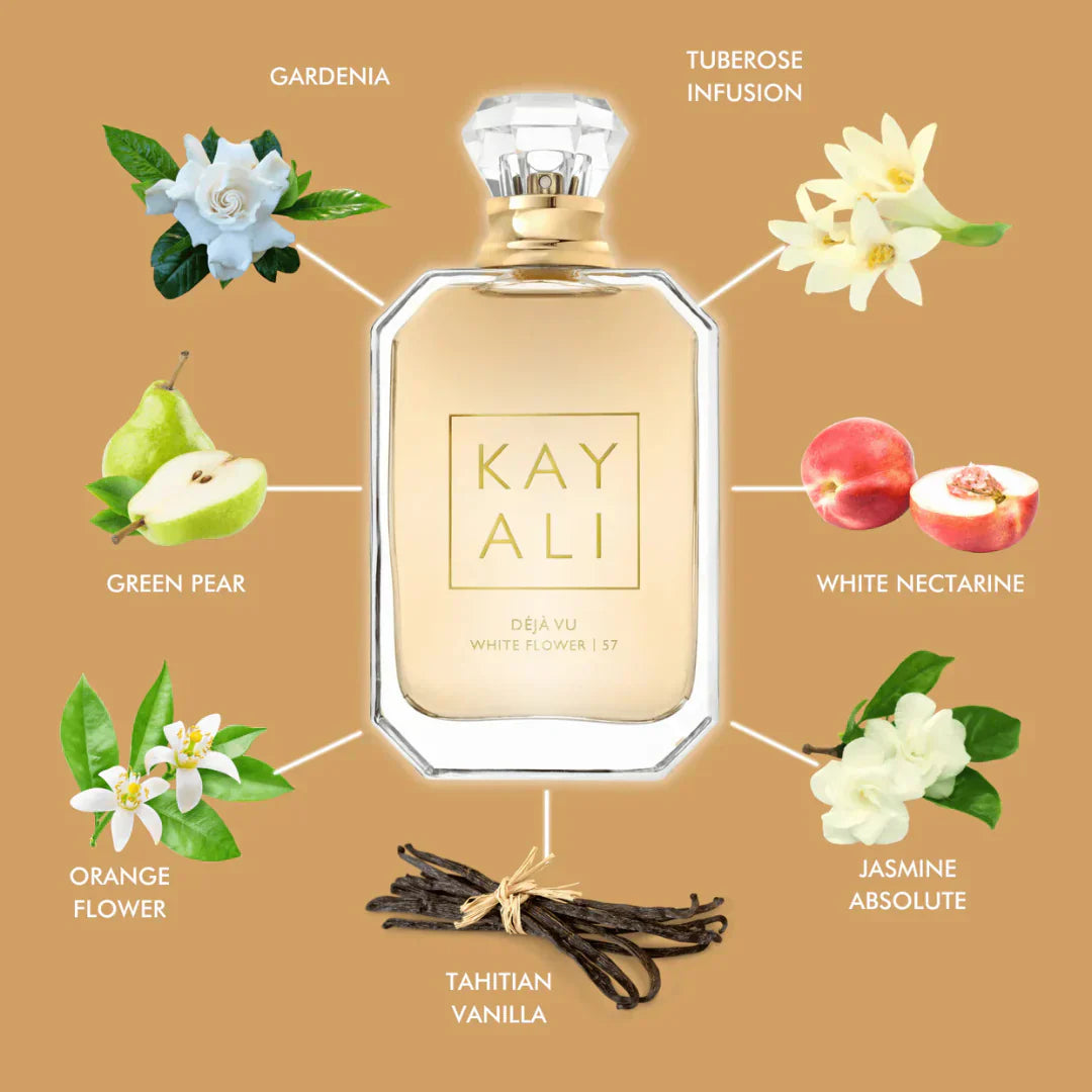 KAYALI Déjà Vu White Flower | 57 - Seductive White Floral Perfume