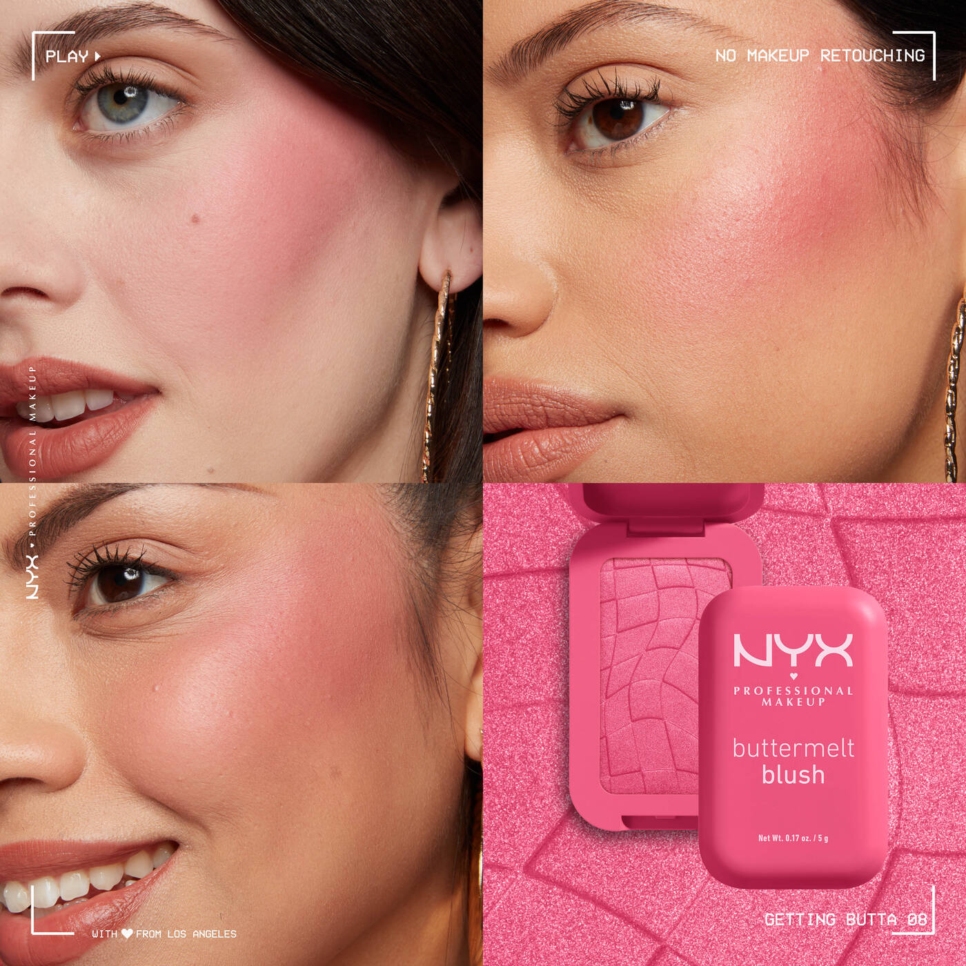 NYX professional makeup Buttermelt Blush