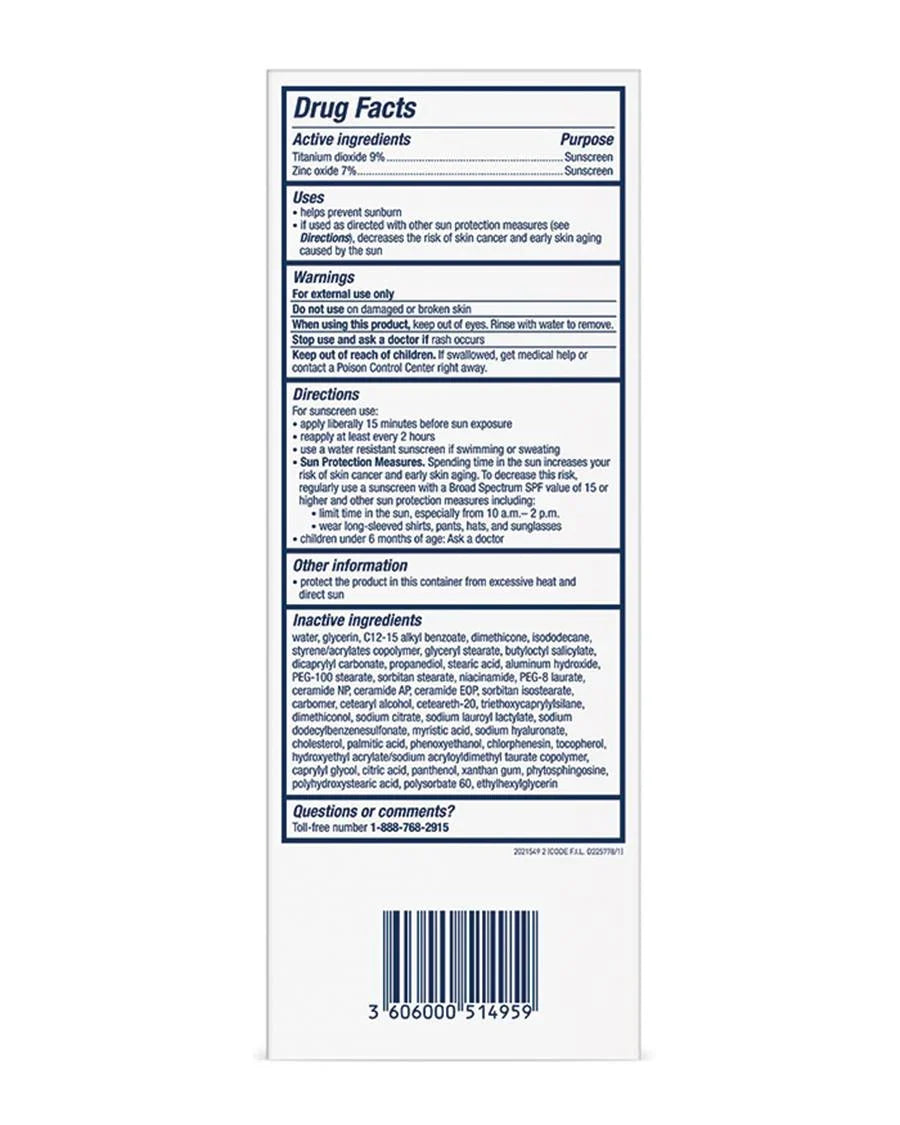 Cerave Hydrating Mineral Sunscreen Sheer Tint 50SPF