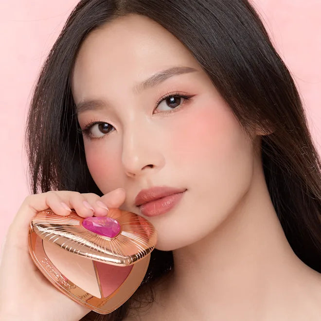 Charlotte Tilbury - Soulmates Face Palette - PILLOW TALK FLAWLESS PEACH